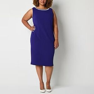 Blue/Purple Sleeveless Dress Maya Brooke
